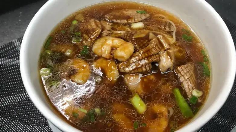 441. Noodles with Shrimp and Pig Kidney 蝦腰湯麵